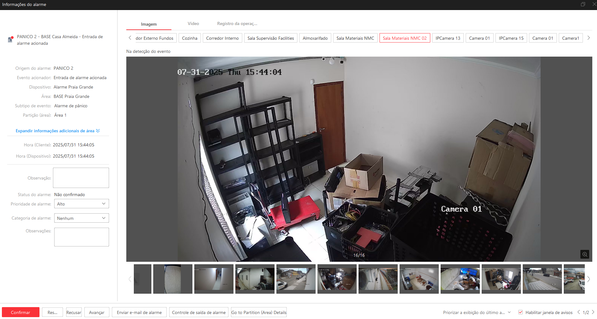 Imagem da ocorrência