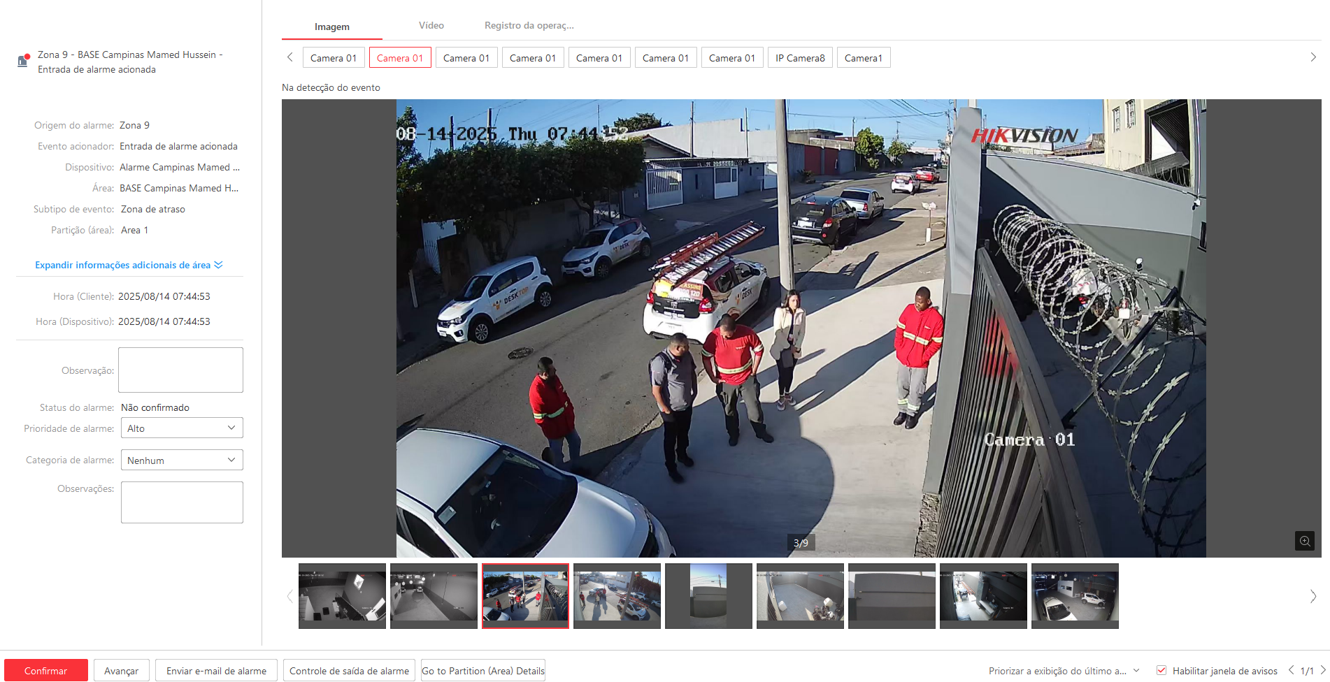 Imagem da ocorrência