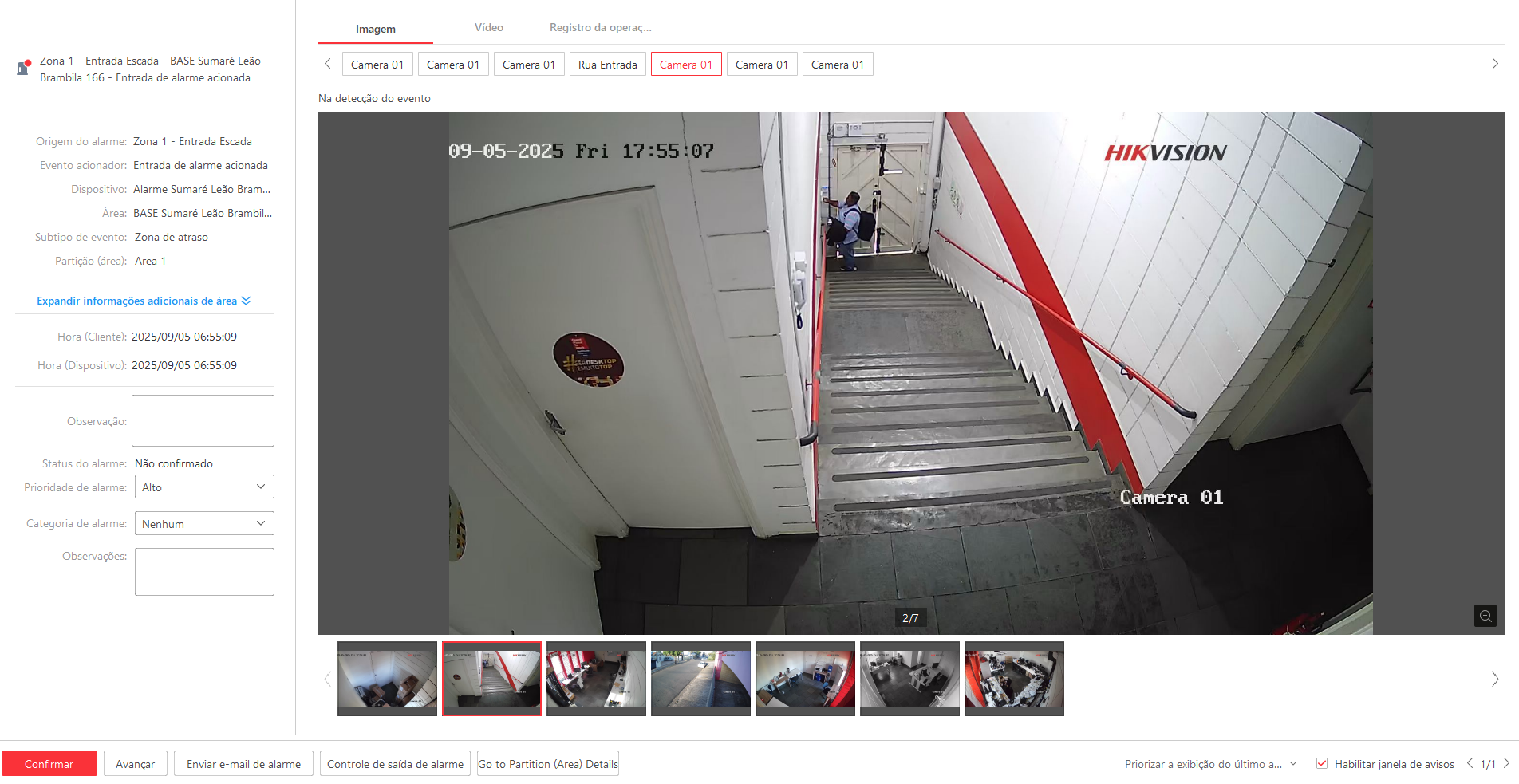 Imagem da ocorrência