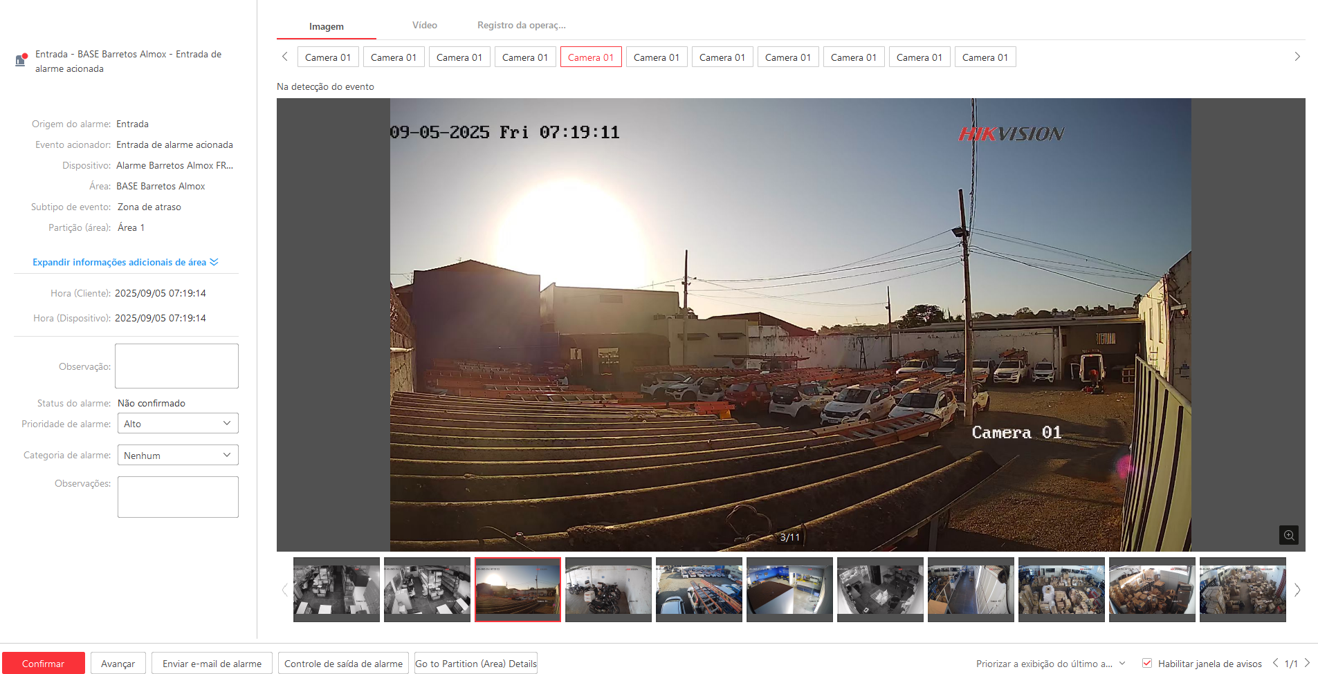 Imagem da ocorrência