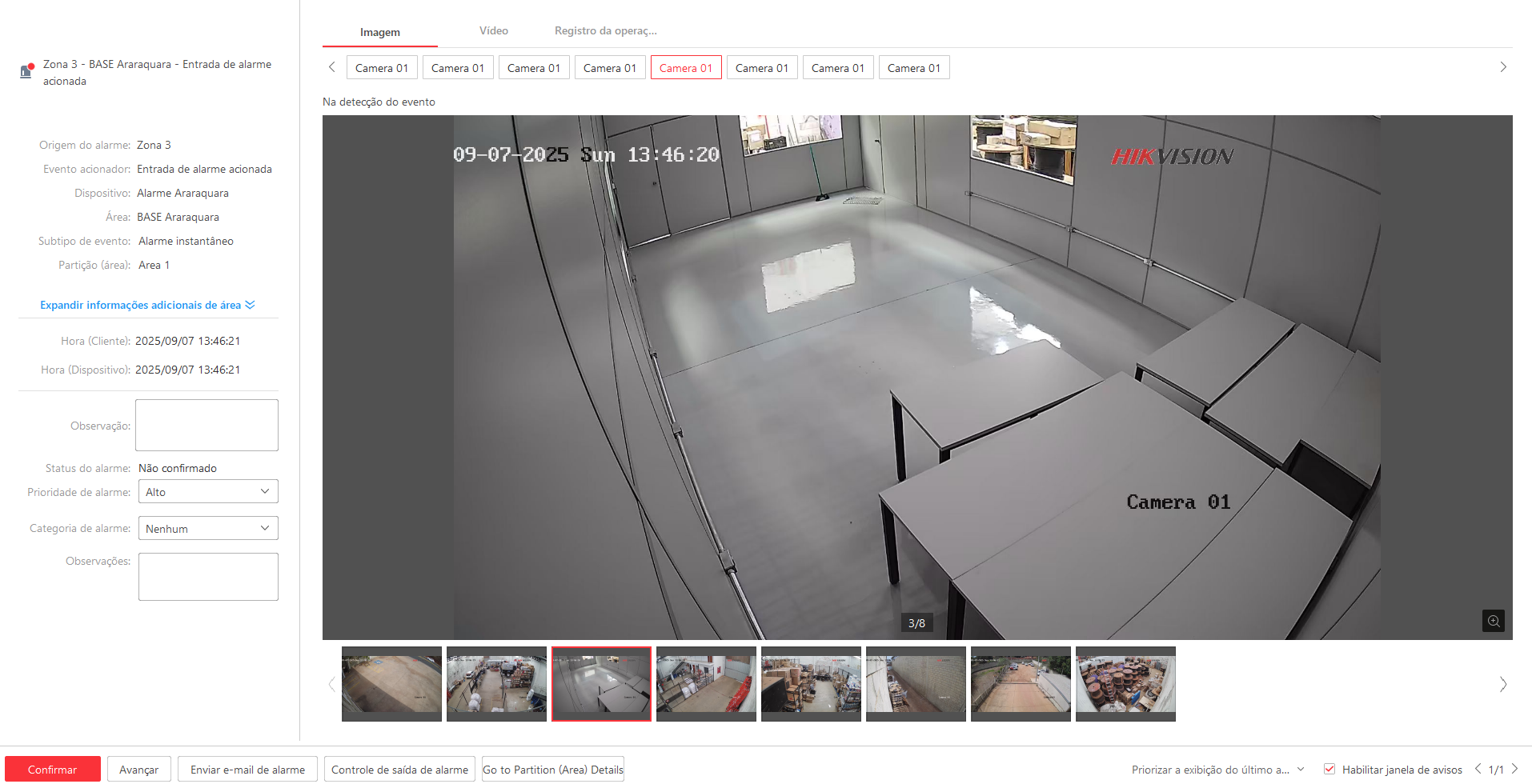 Imagem da ocorrência