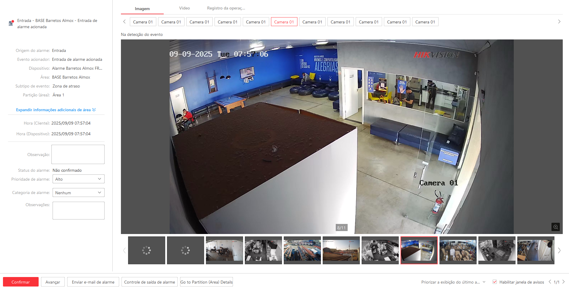 Imagem da ocorrência