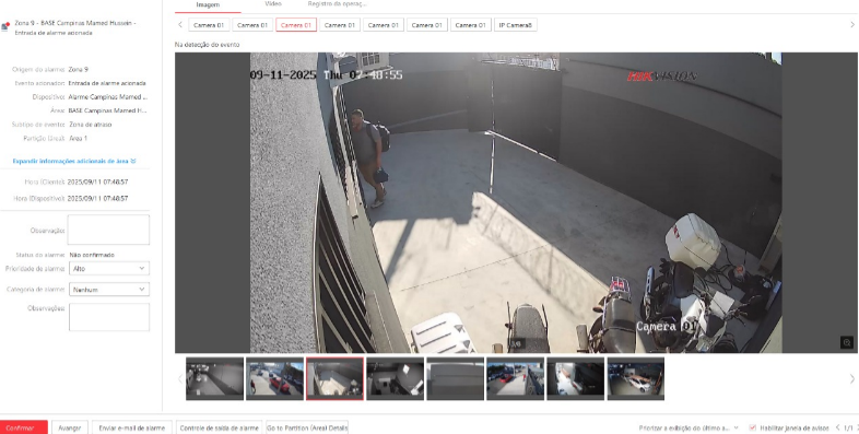 Imagem da ocorrência