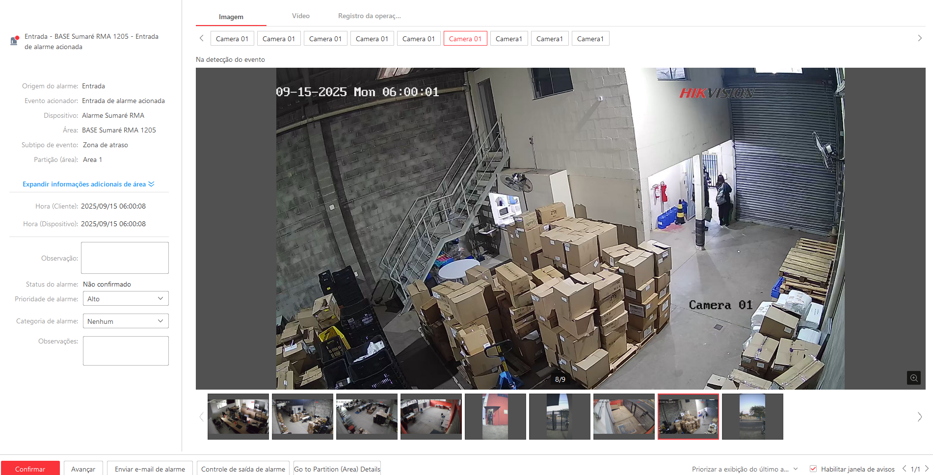 Imagem da ocorrência