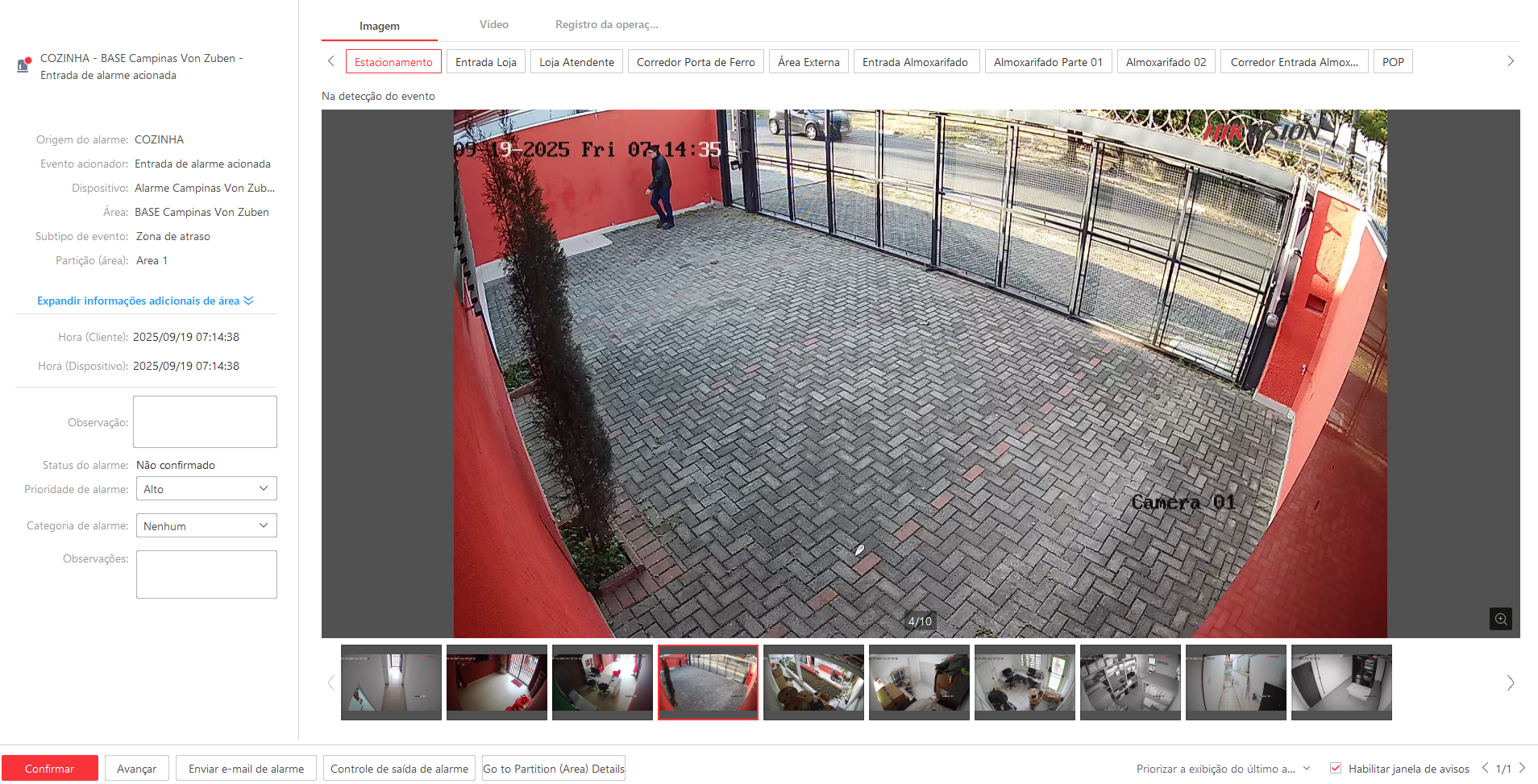 Imagem da ocorrência