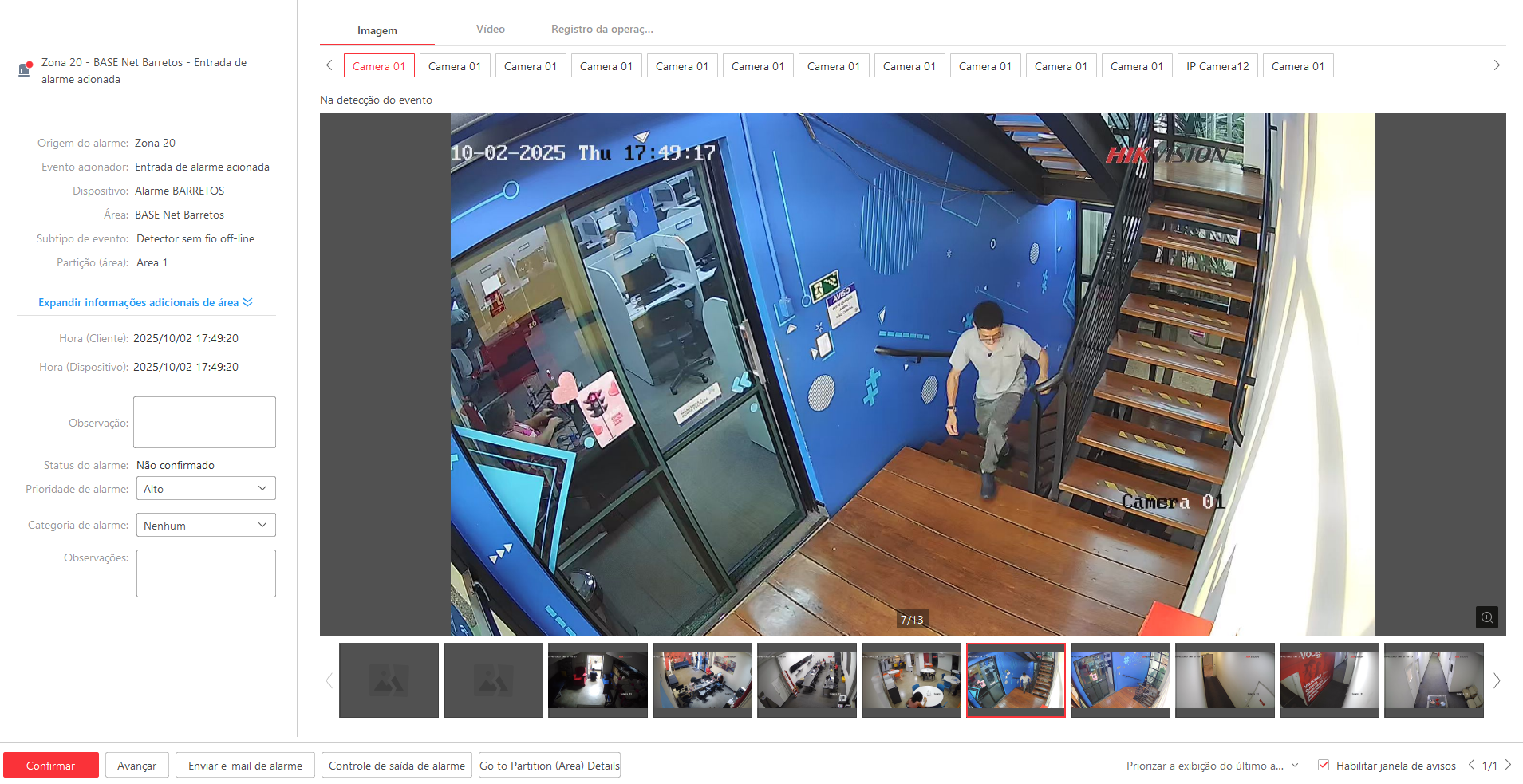 Imagem da ocorrência