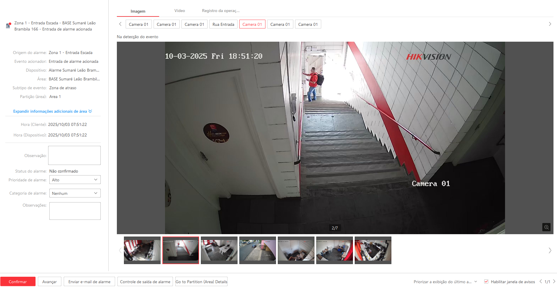 Imagem da ocorrência