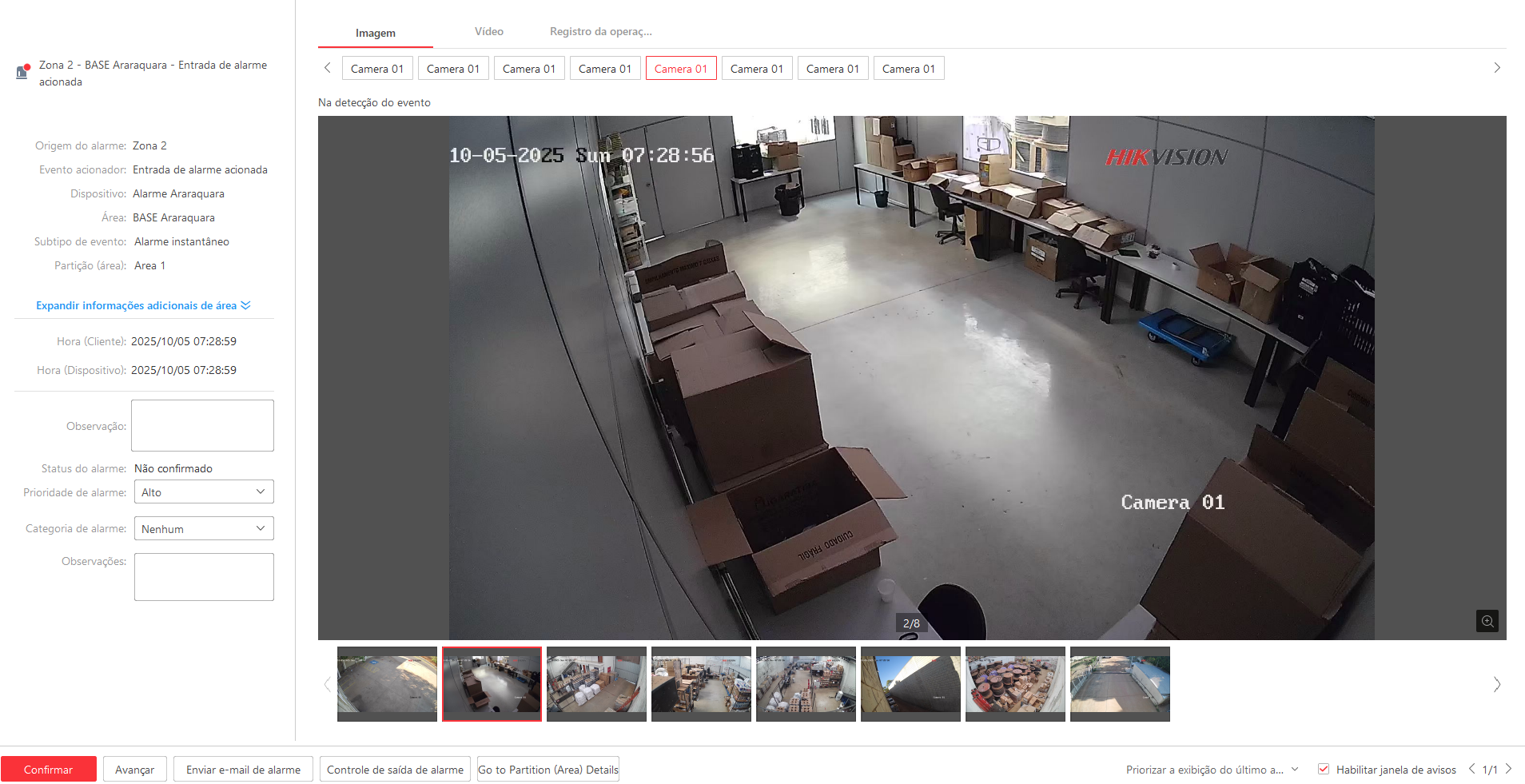 Imagem da ocorrência