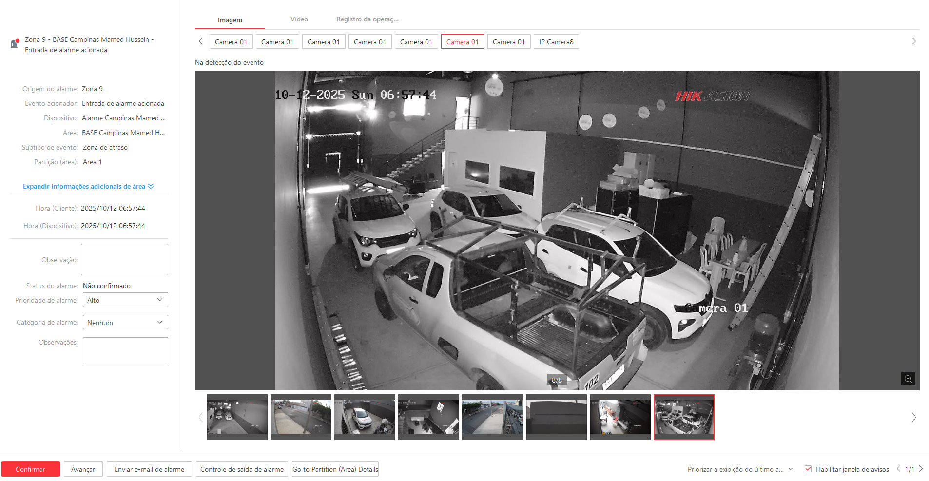 Imagem da ocorrência