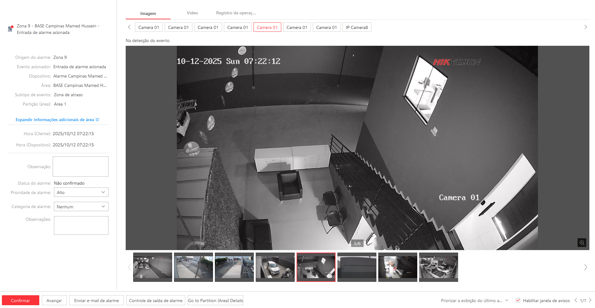 Imagem da ocorrência