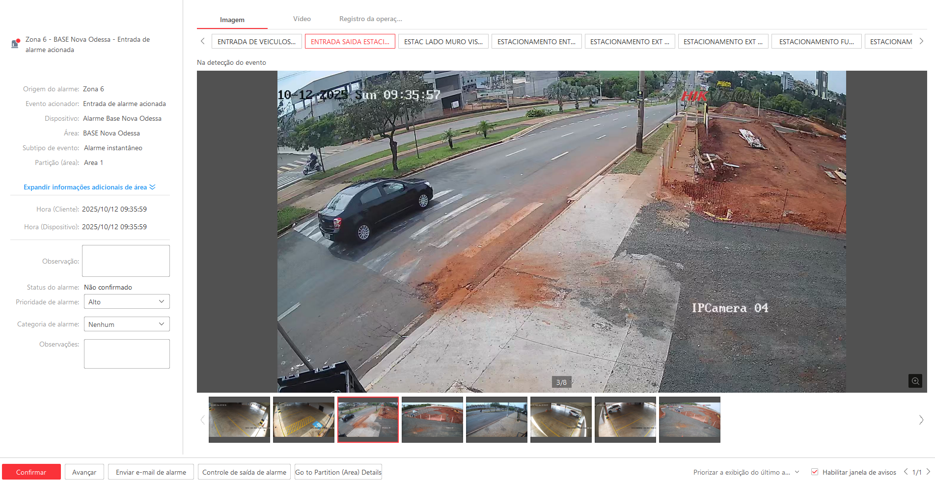 Imagem da ocorrência