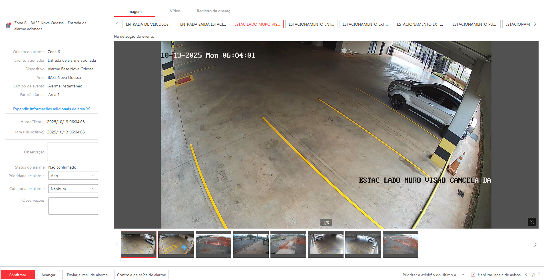 Imagem da ocorrência