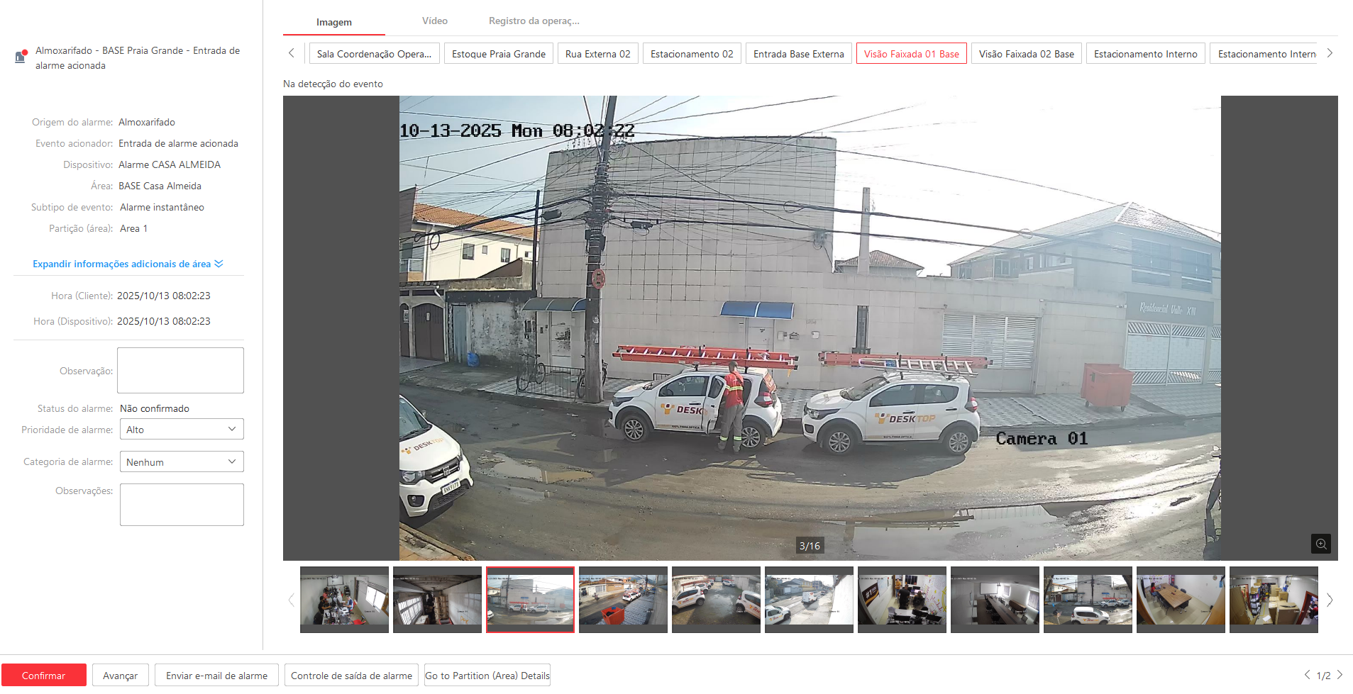 Imagem da ocorrência