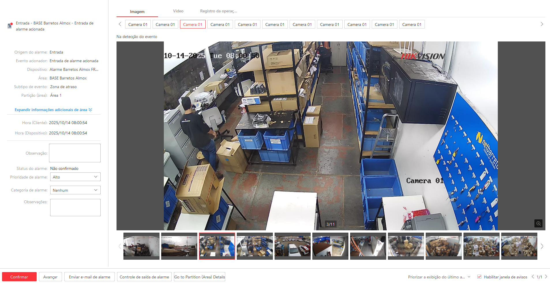 Imagem da ocorrência