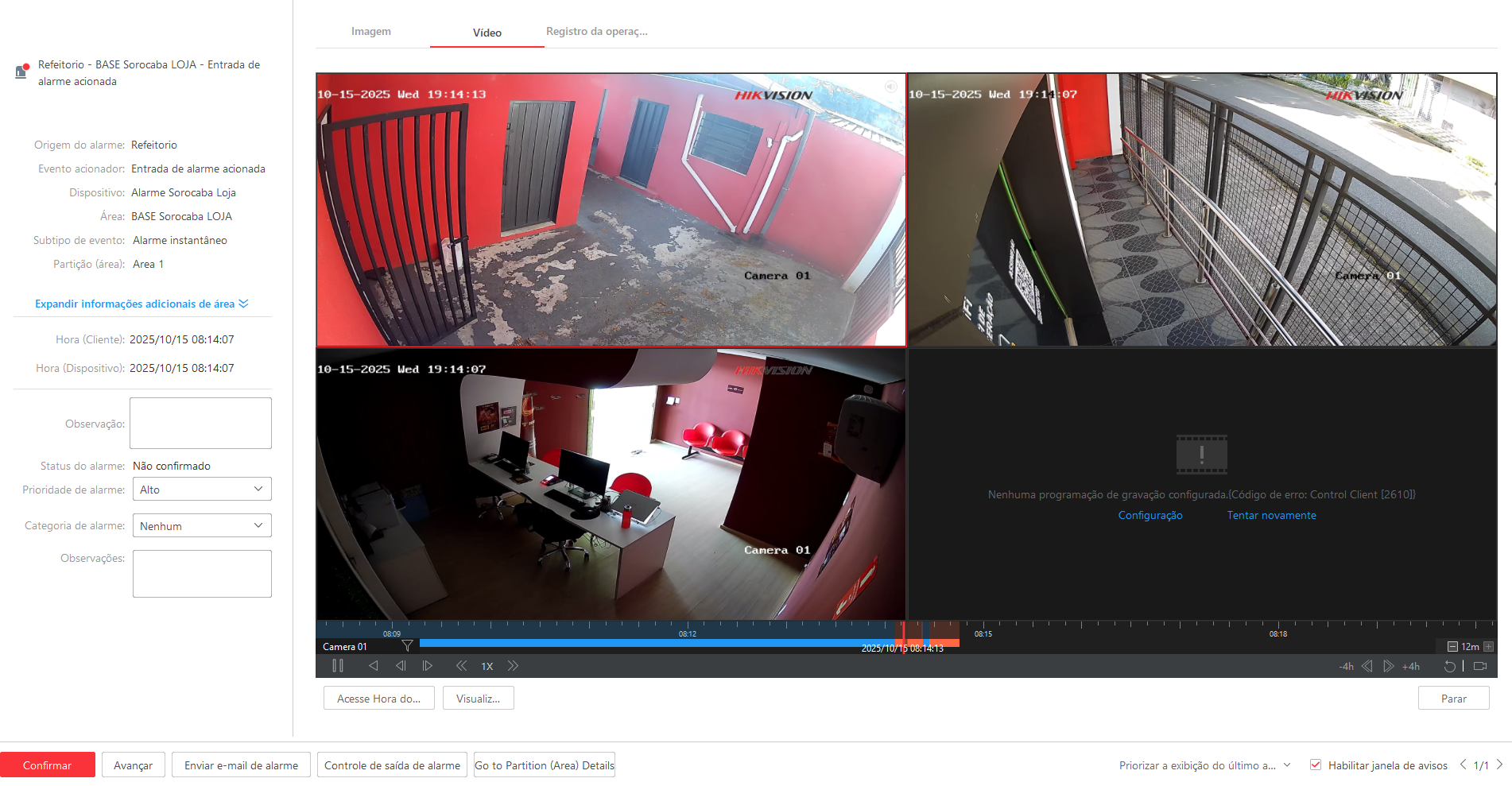 Imagem da ocorrência