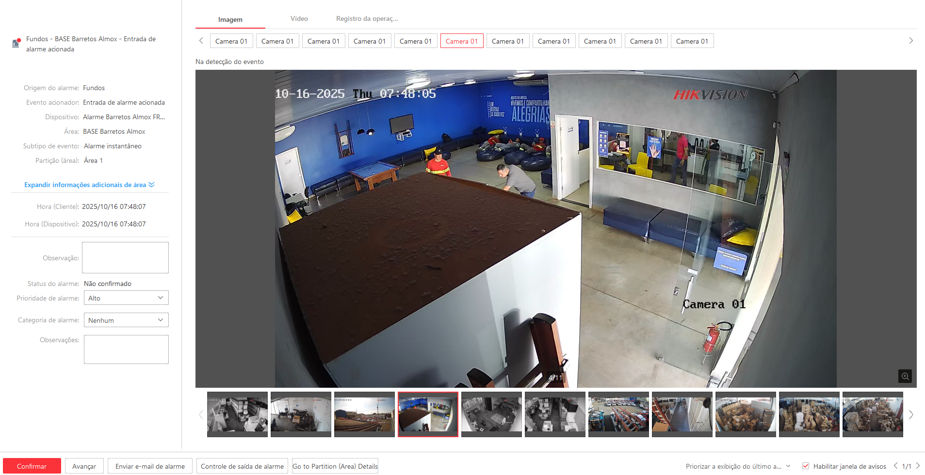 Imagem da ocorrência