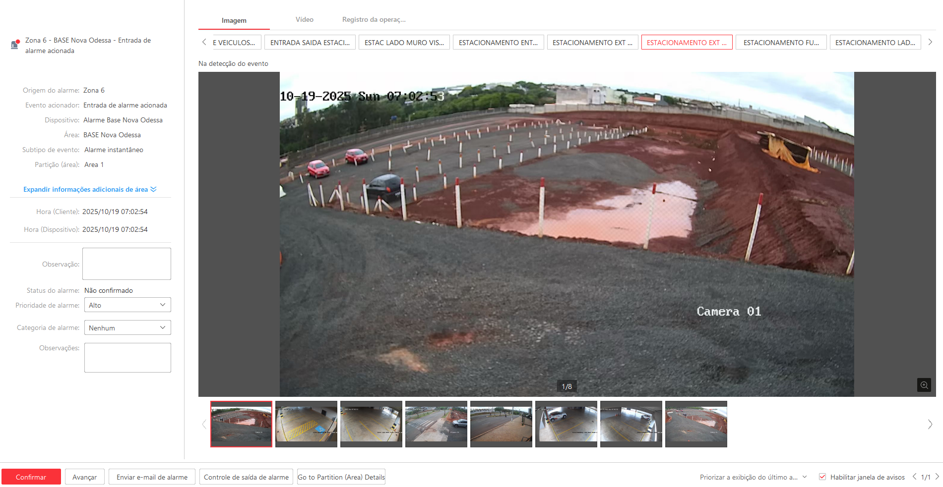 Imagem da ocorrência