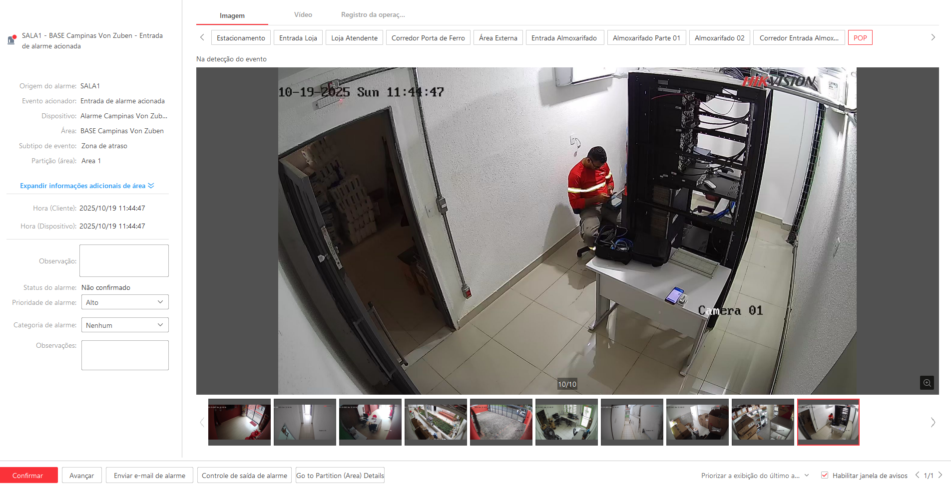 Imagem da ocorrência