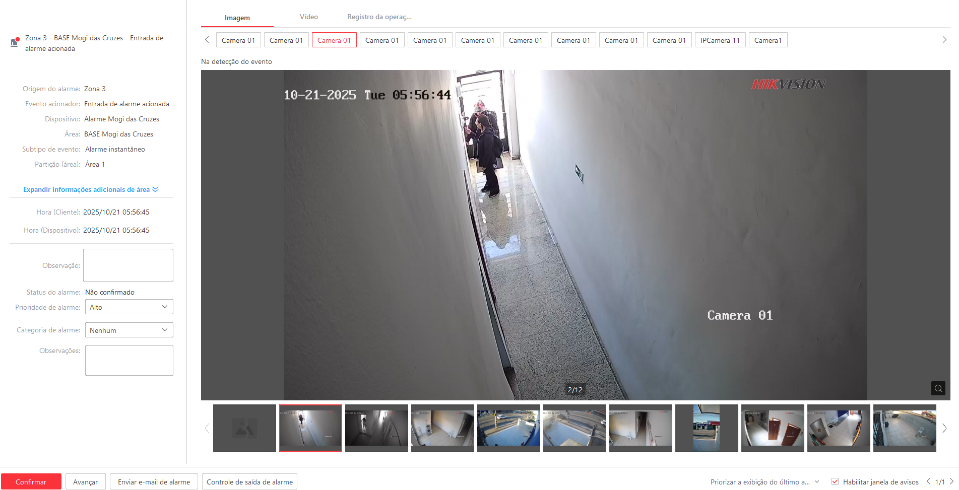 Imagem da ocorrência