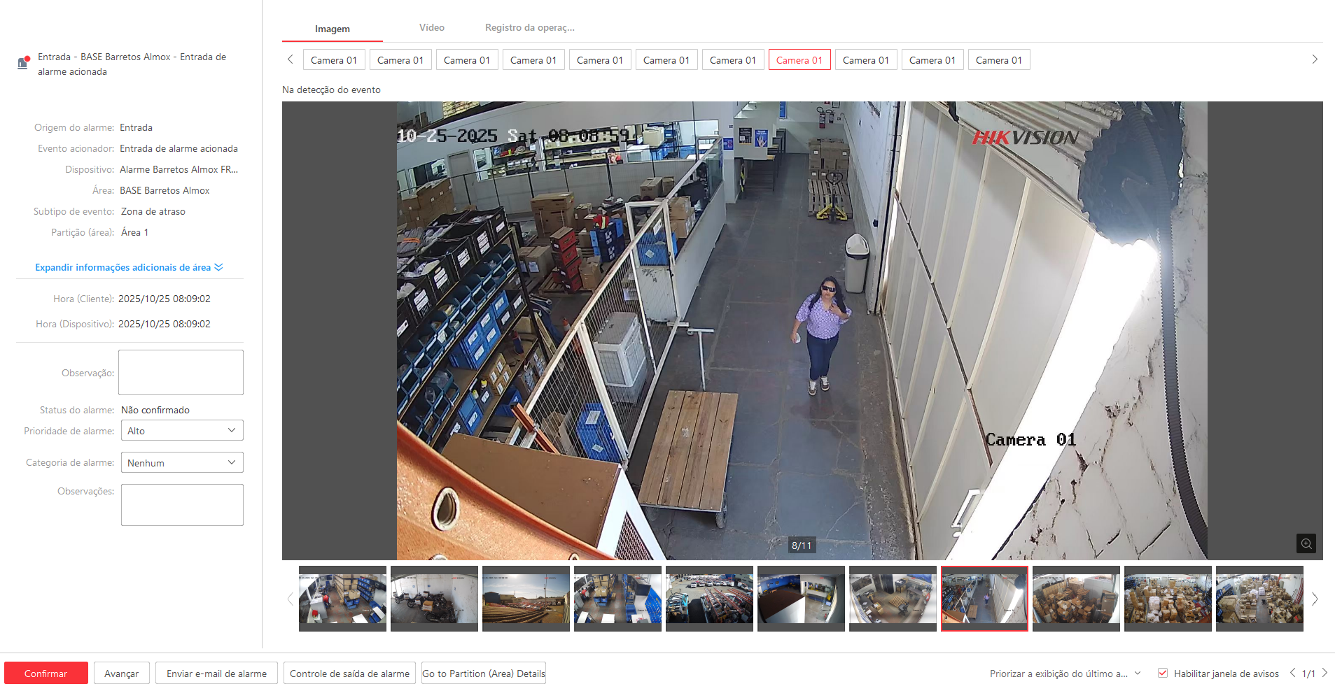 Imagem da ocorrência