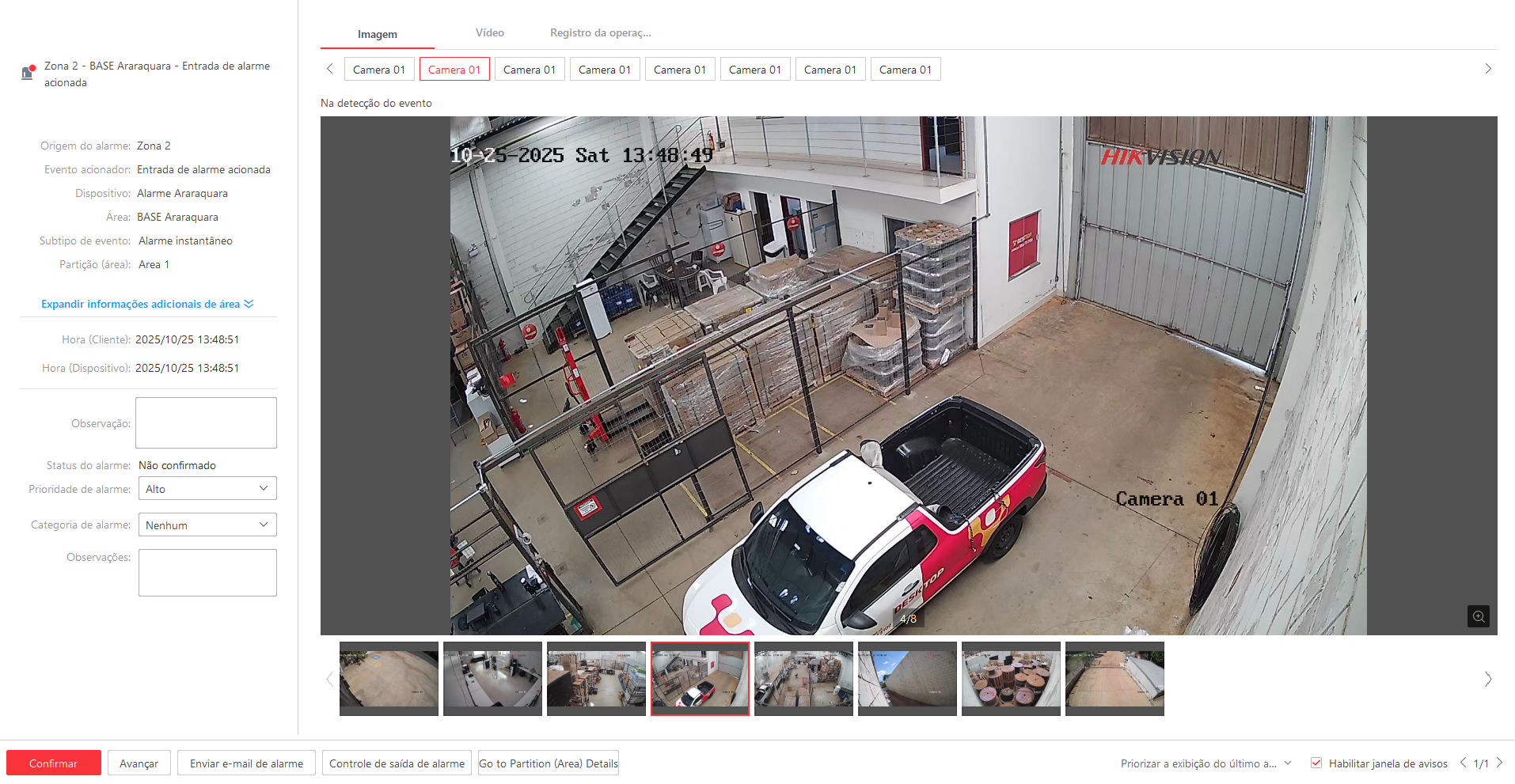 Imagem da ocorrência