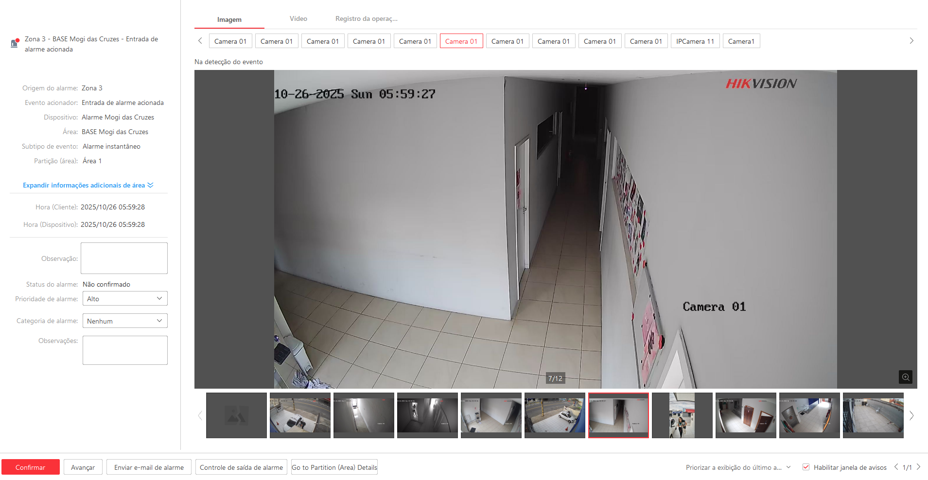 Imagem da ocorrência