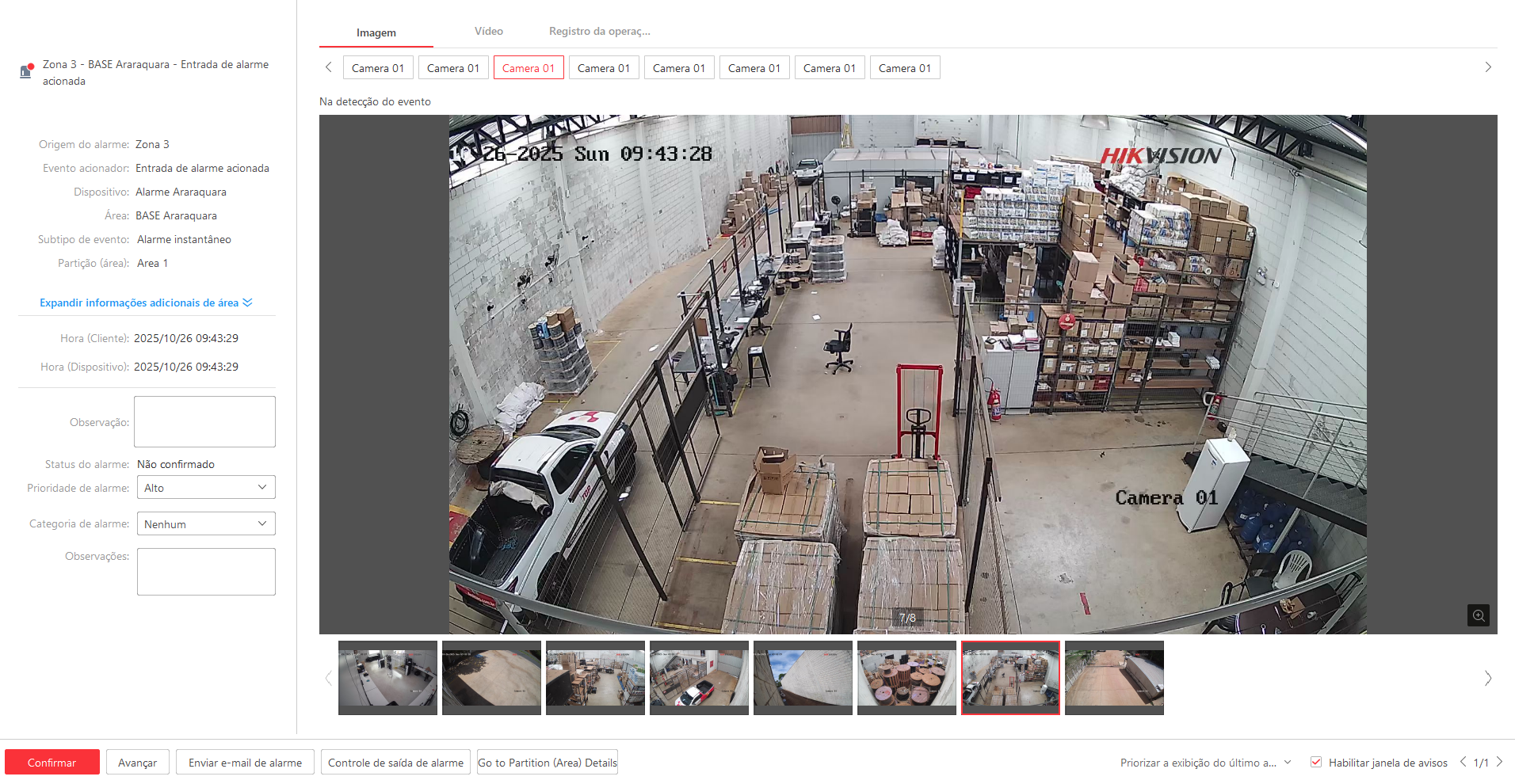 Imagem da ocorrência