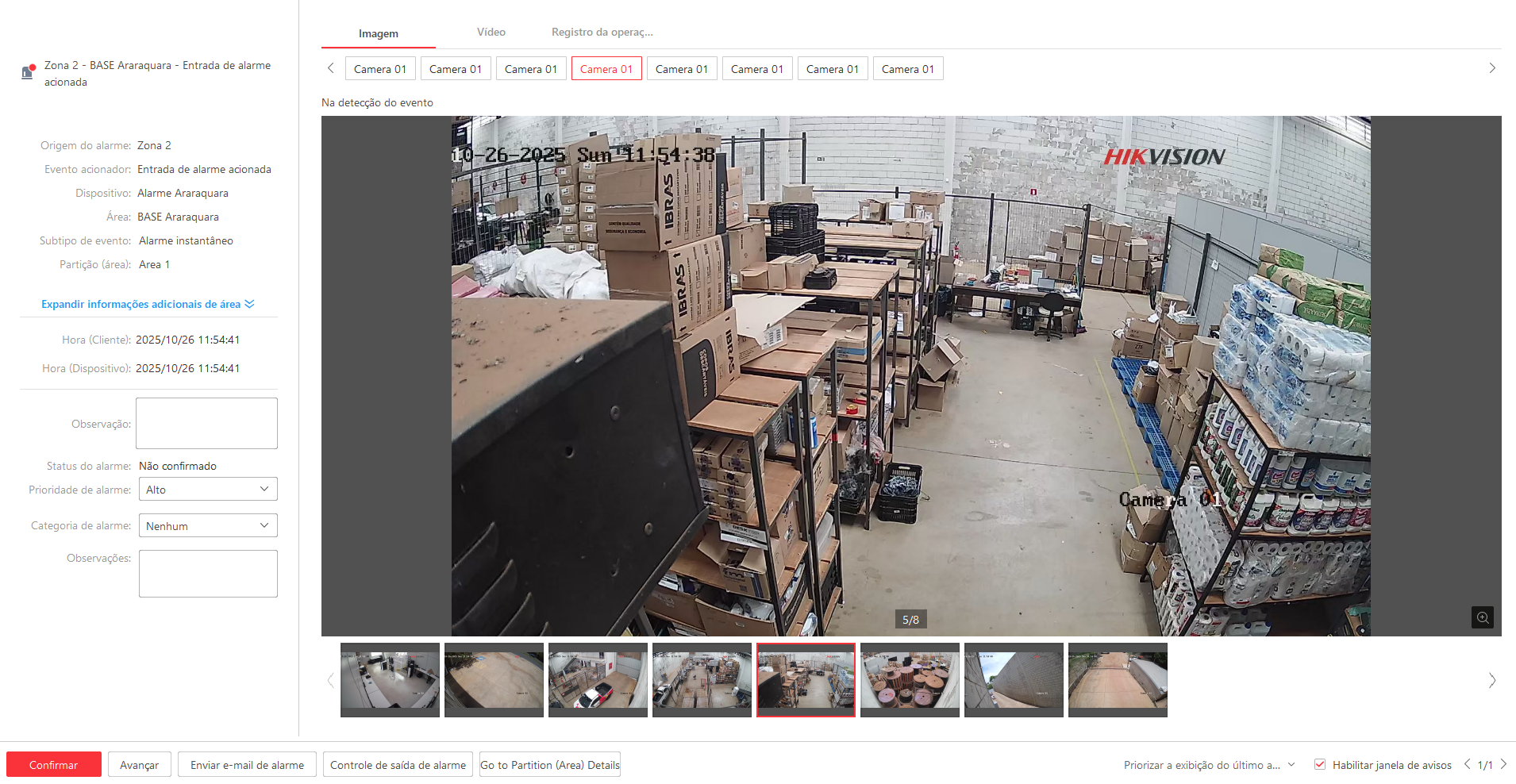 Imagem da ocorrência