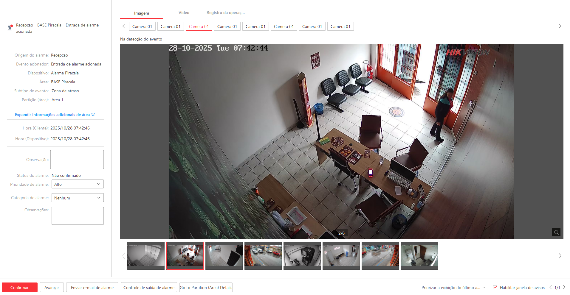 Imagem da ocorrência