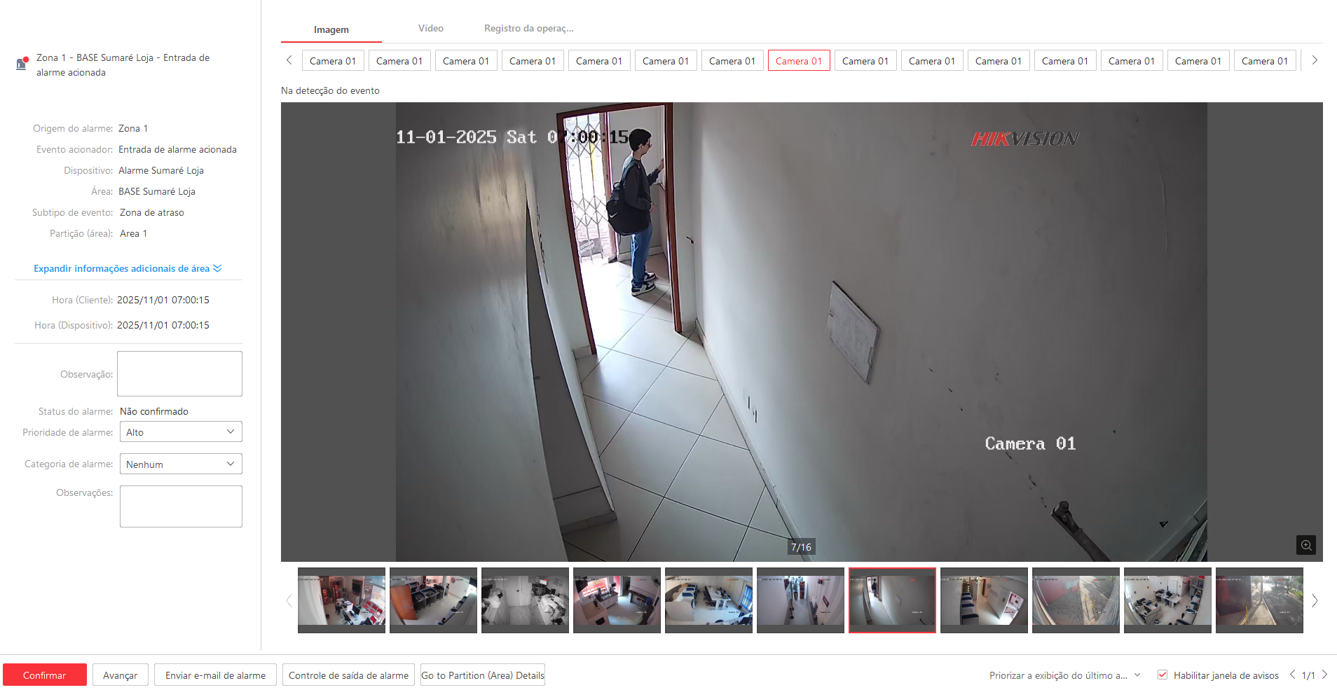 Imagem da ocorrência