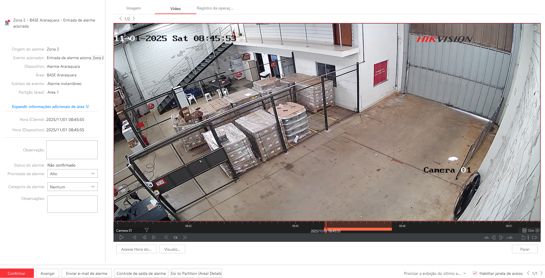 Imagem da ocorrência