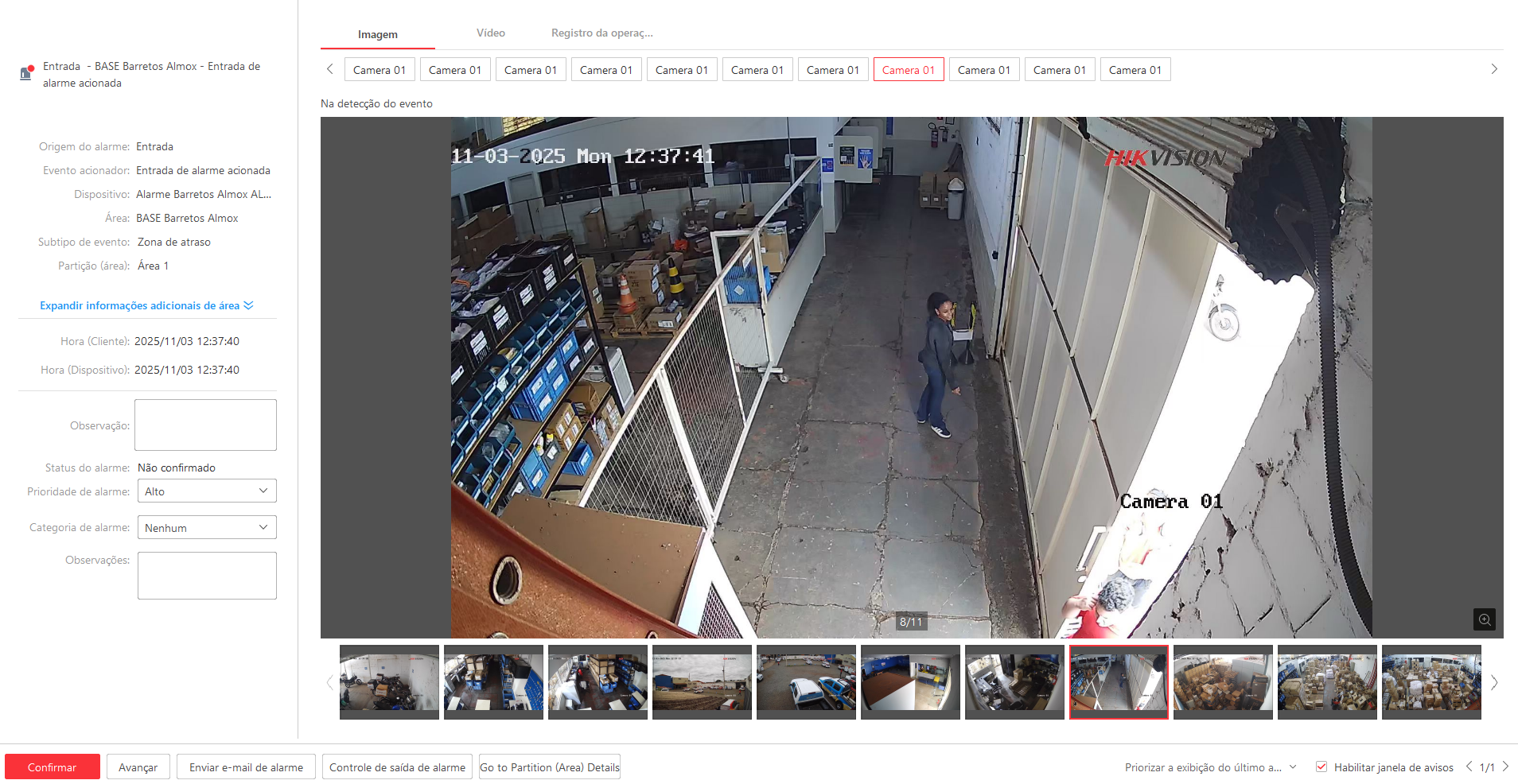 Imagem da ocorrência