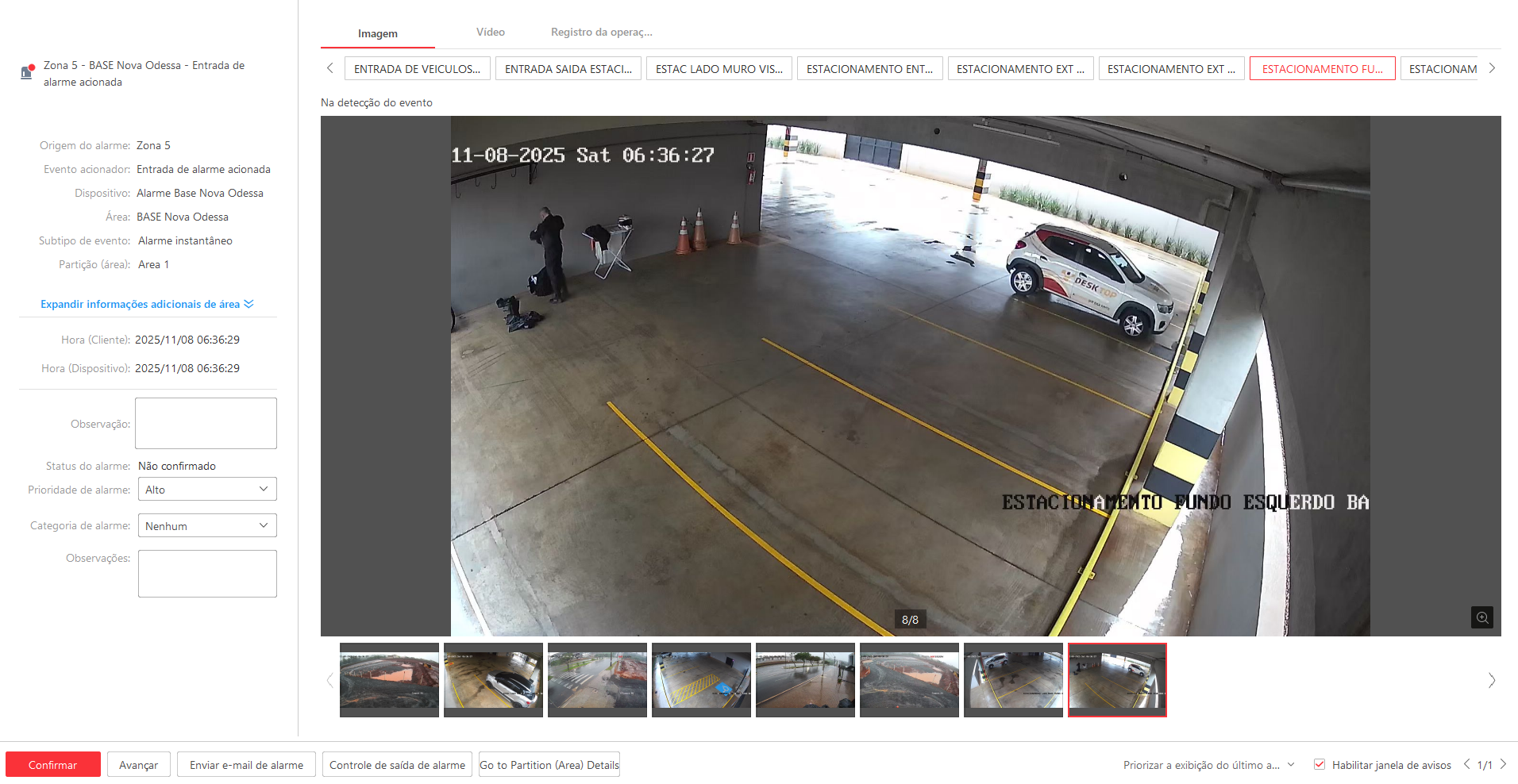 Imagem da ocorrência