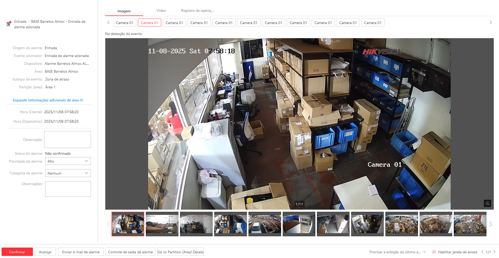 Imagem da ocorrência