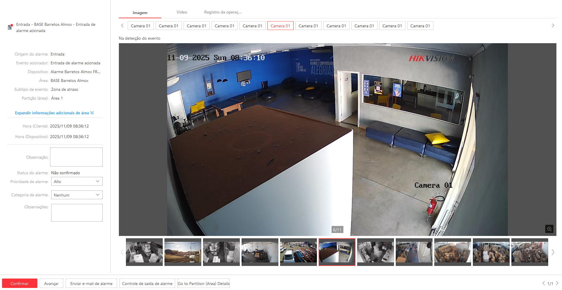 Imagem da ocorrência