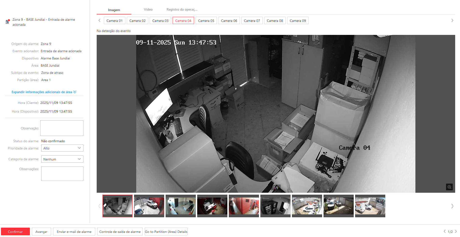 Imagem da ocorrência