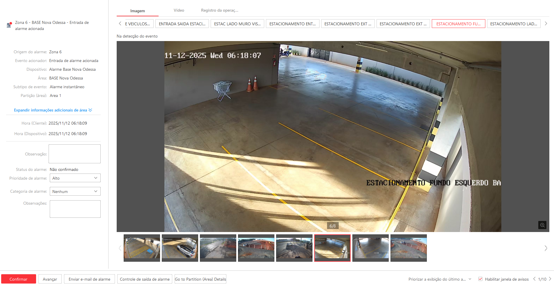 Imagem da ocorrência