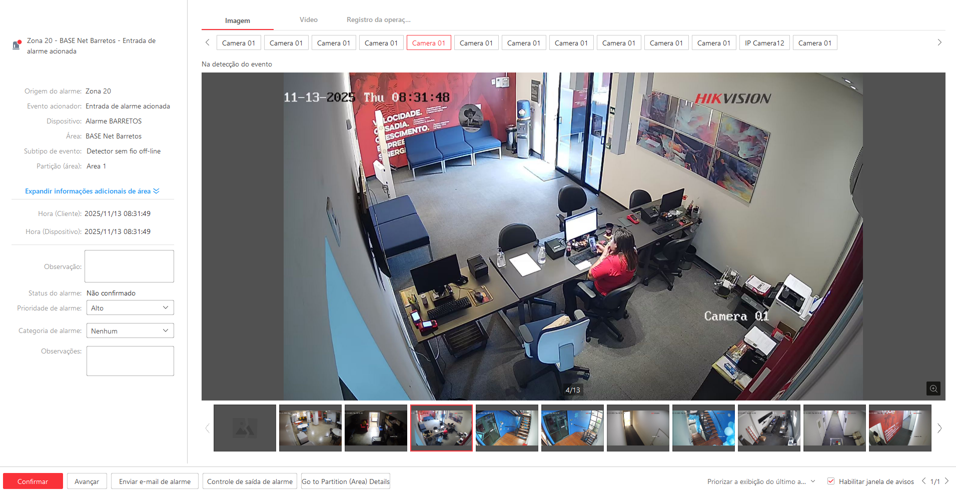 Imagem da ocorrência