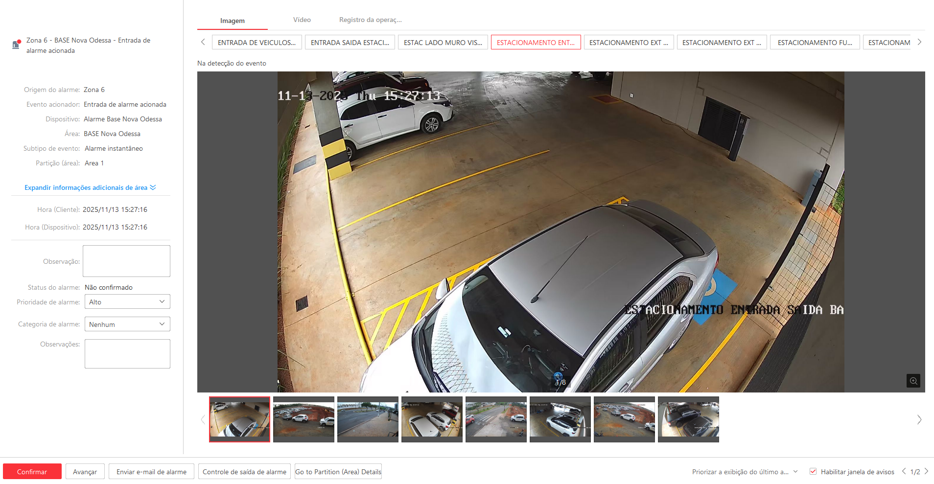 Imagem da ocorrência