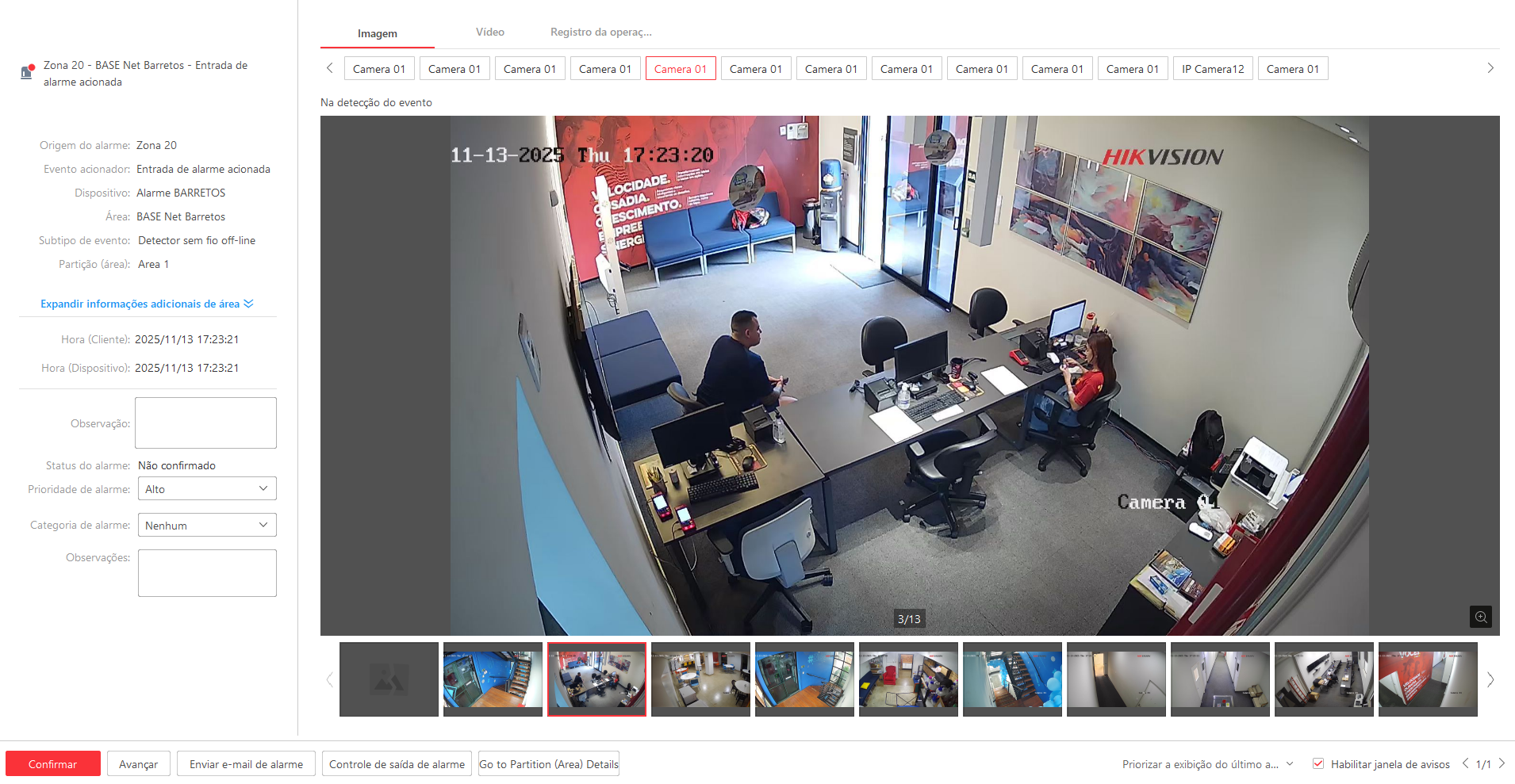 Imagem da ocorrência