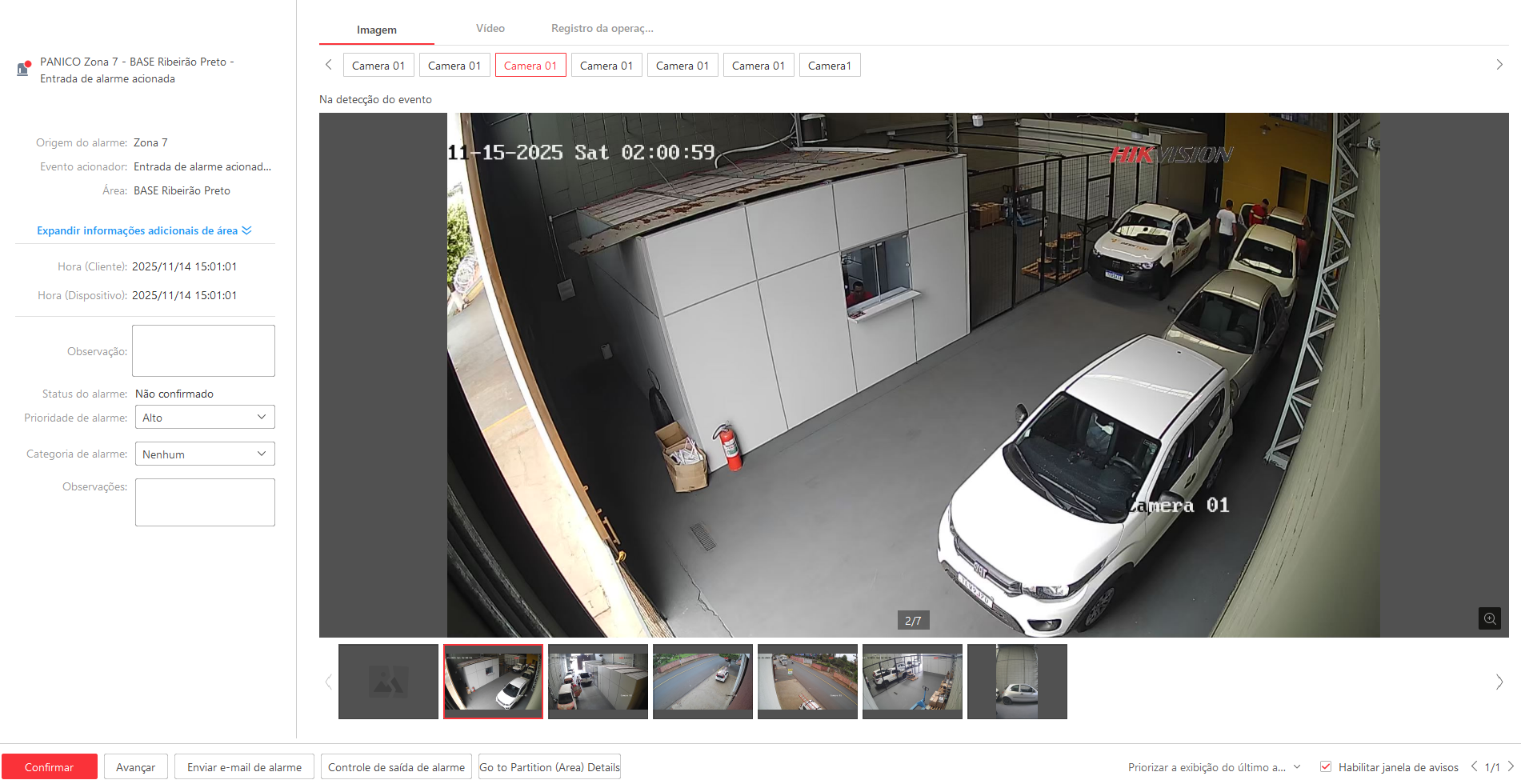 Imagem da ocorrência