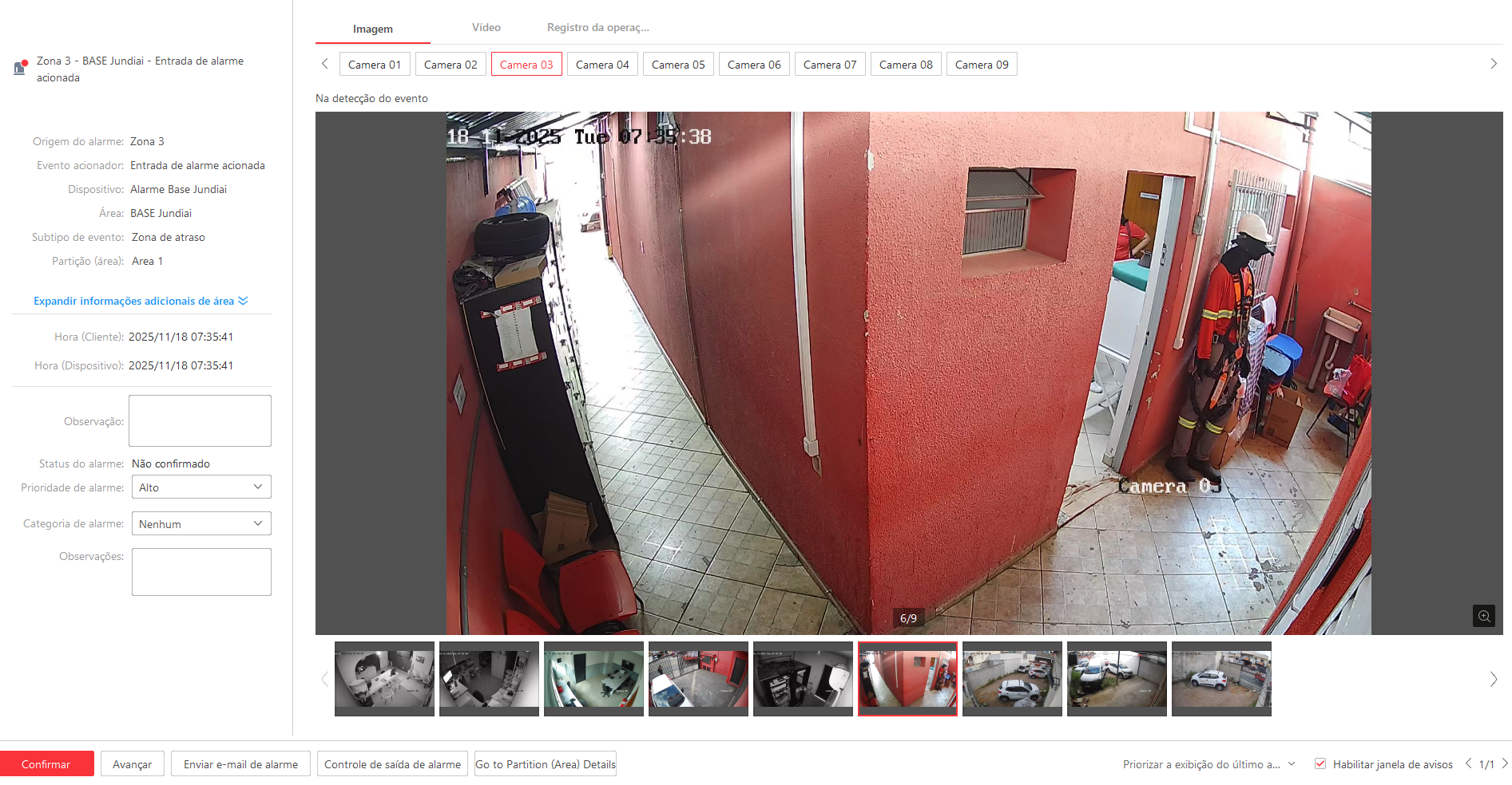 Imagem da ocorrência