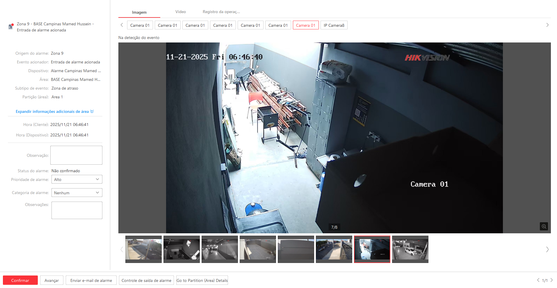 Imagem da ocorrência