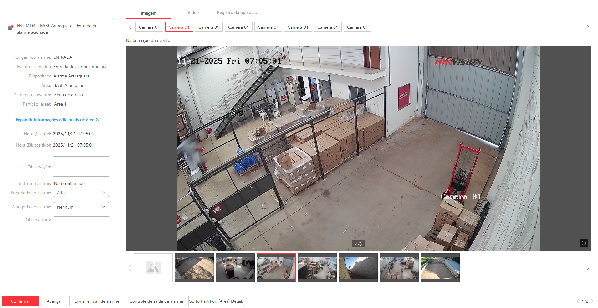 Imagem da ocorrência