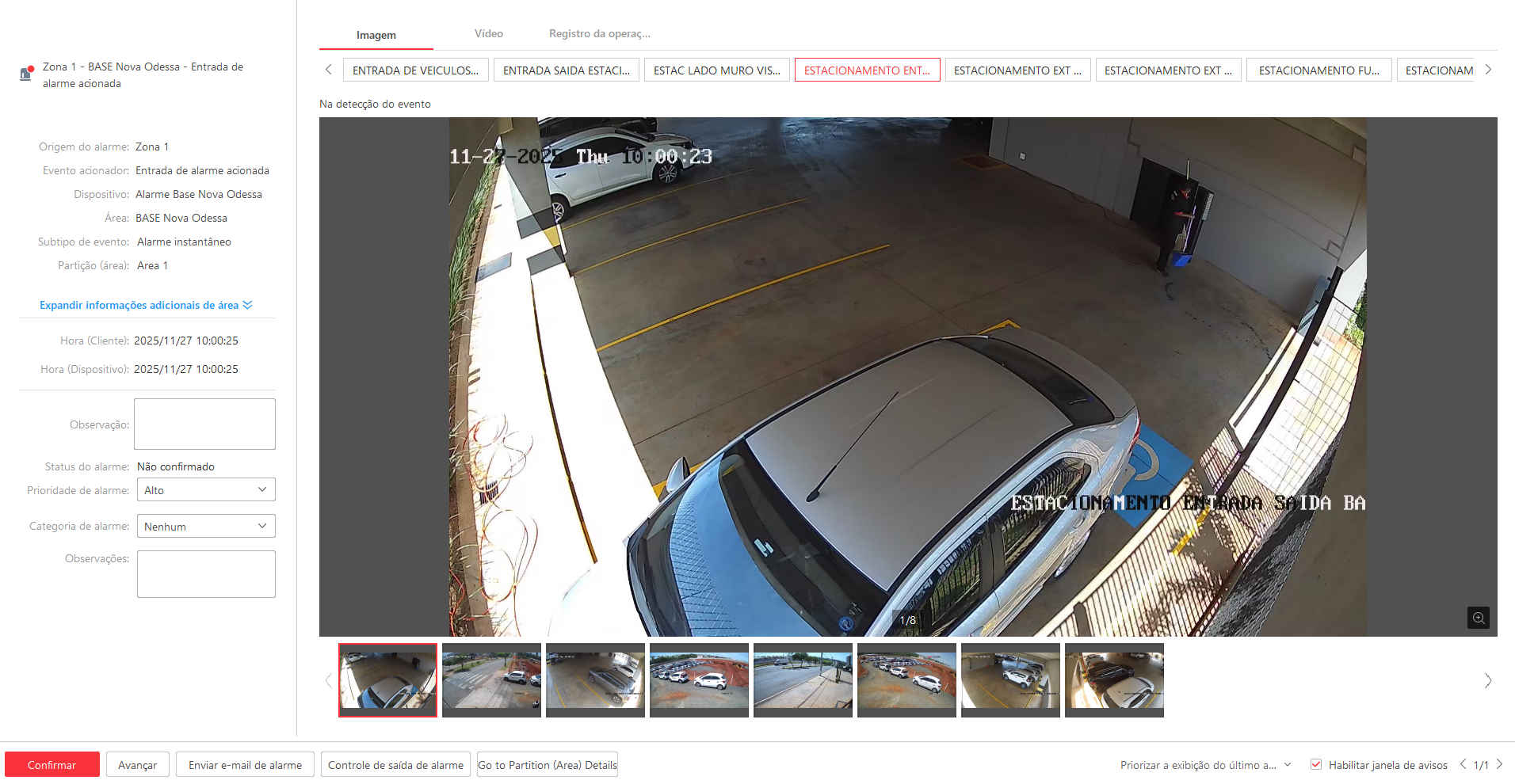 Imagem da ocorrência