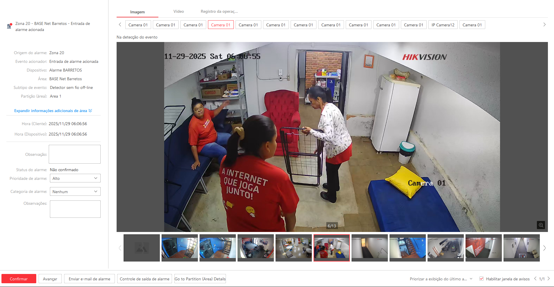 Imagem da ocorrência