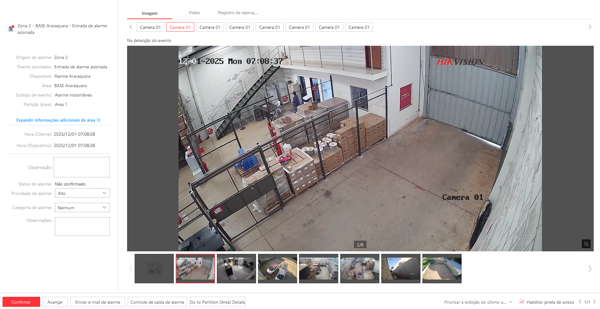 Imagem da ocorrência