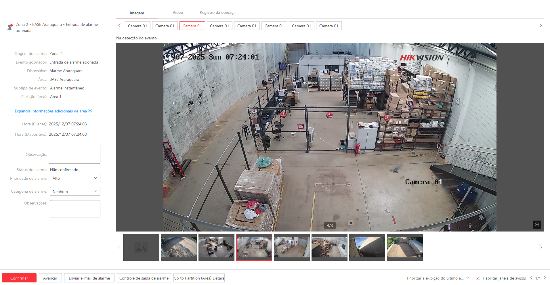 Imagem da ocorrência