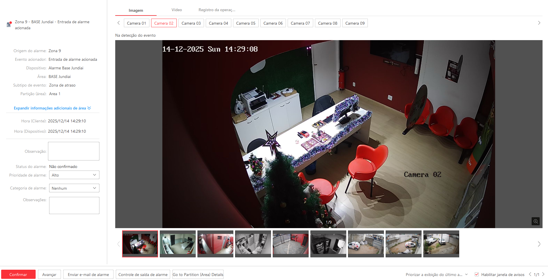 Imagem da ocorrência