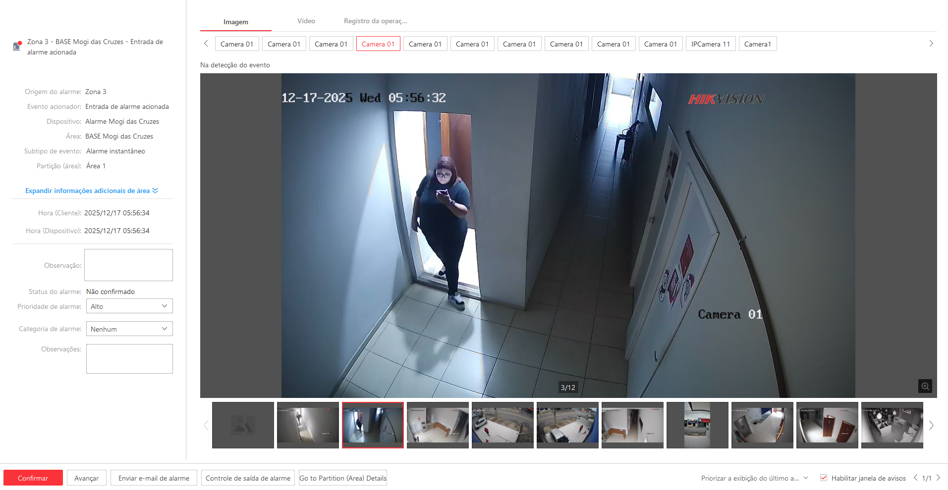 Imagem da ocorrência